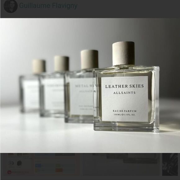 NWOB All Saints Leather Skies Eau De Parfum Spray 3.4 FL OZ - Picture 4 of 8
